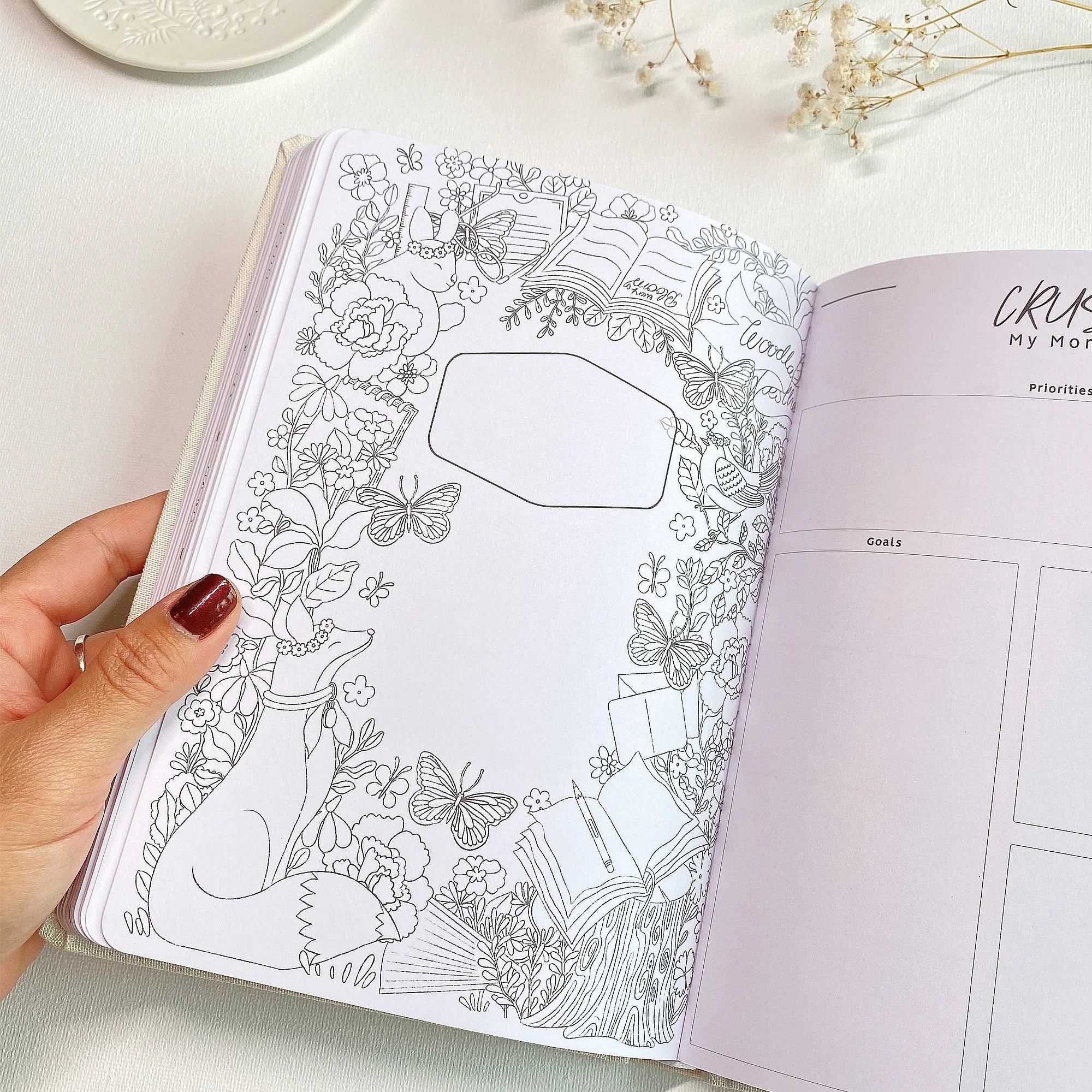 My Creative Planner Woodland - päiväkirja / kalenteri ilman päivämääriä | LETTOO'n