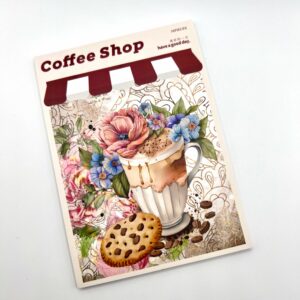 Paperit askarteluun 30 kpl - The coffee shop 1