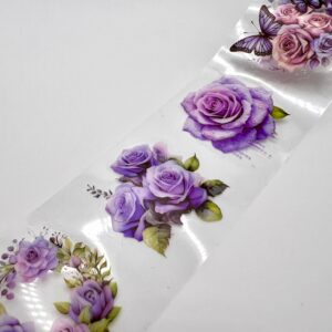 PET-tarrarulla violetit ruusut