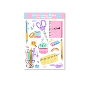 Tarra-arkki Stationery lover Only Happy Things