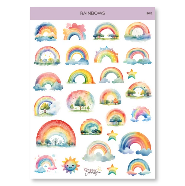 Tarra-arkki Rainbows - sateenkaaret