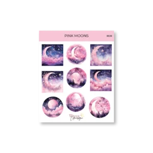 Tarra-arkki Pink moons pinkki kuu