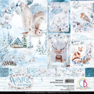 winter journey ciao bella Italia - ihanat paperit askarteluun Fano Shopista!